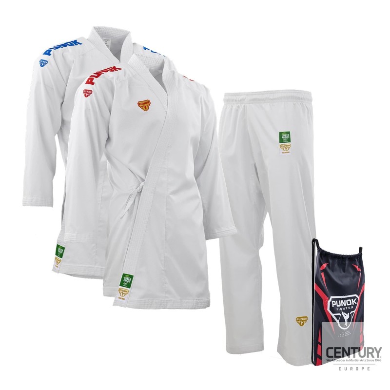 PUNOK WKF Wettkampf Kumite Uniform Takyon 3 Teile Set